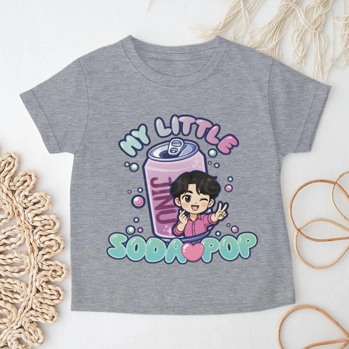 Kpop Demon Hunters Saja Boys Soda Pop Jinu Girls Boys T-shirt Tops