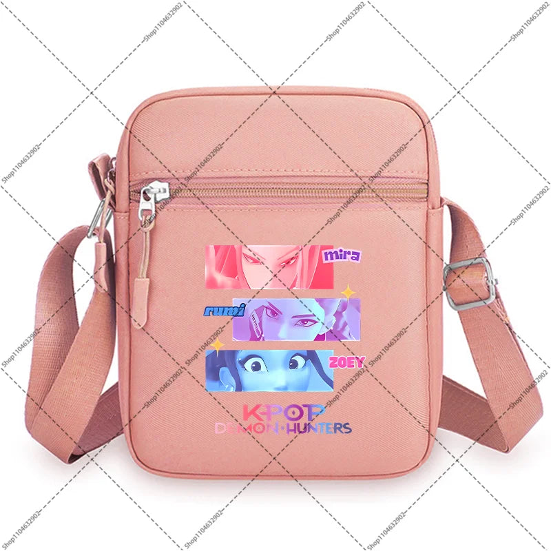 Kpop Demon Hunters Purse Crossbody Bags Shoulder Bag Huntrix Merch Gifts Hand Bag