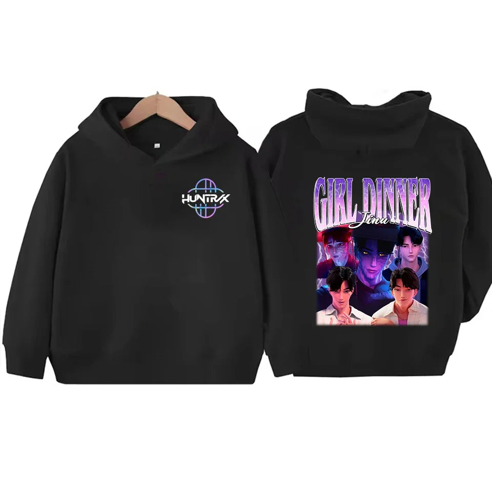 Saja Boys Derpy Tiger Hoodie Movie KPop Demon Hunters Huntrix Jumper Sweater