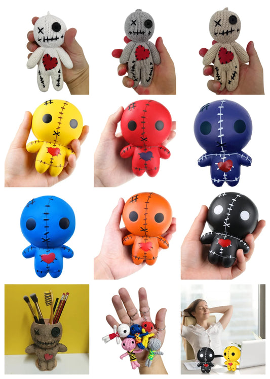 Voodoo Dolls Squishy Ghost Dolls Halloween Horror Gift