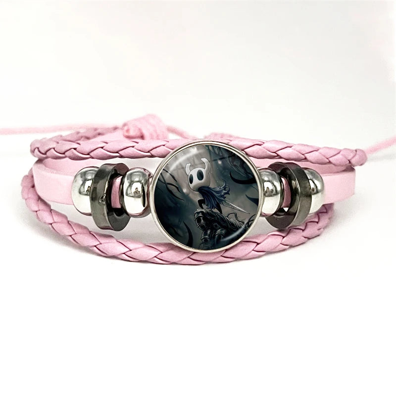 Hollow Knight Silksong Leather Bracelets Gamer Merch Gaming Jewellery Gifts Men