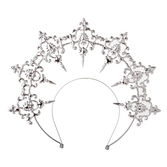 Gothic Vampire Goddess Sun Halo Headband Costume Accessory