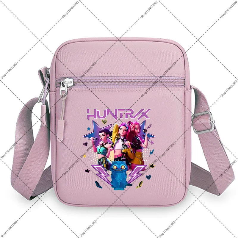 Kpop Demon Hunters Purse Crossbody Bags Shoulder Bag Huntrix Merch Gifts Hand Bag