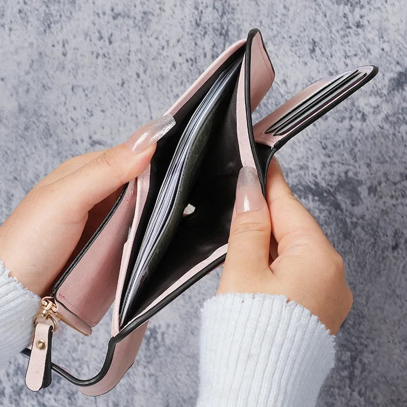 KPop Demon Hunters Wallet PU Waterproof Money Bag Card Holder Purse Coin Huntrix Merch Gift