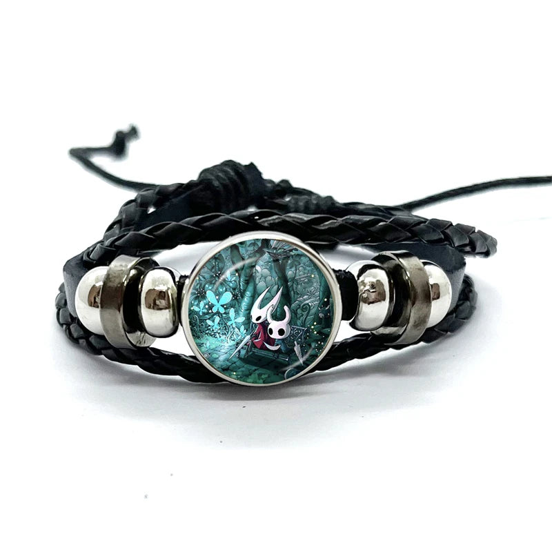 Hollow Knight Silksong Leather Bracelets Gamer Merch Gaming Jewellery Gifts Men