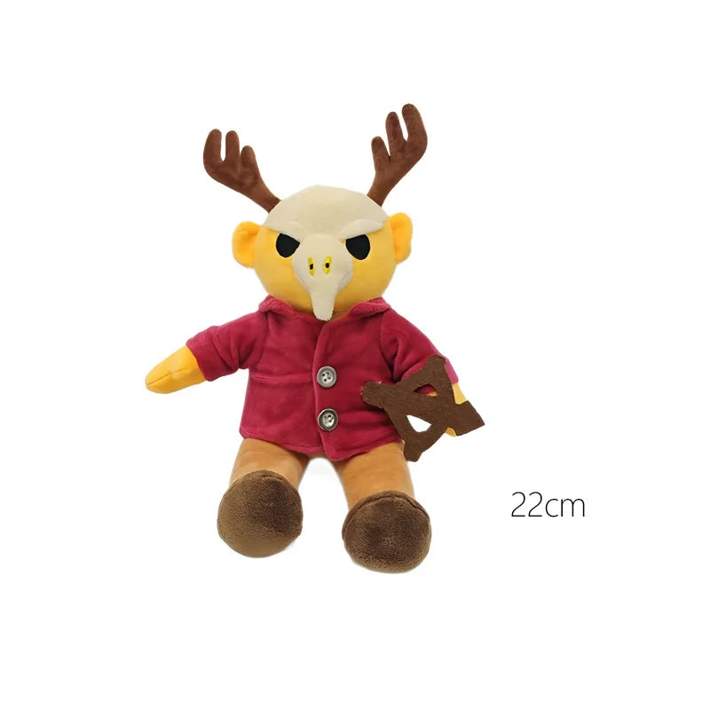 99 Nights in The Forest Deer Baby Plush Toy Gamer Plushie Bat Soft Toys