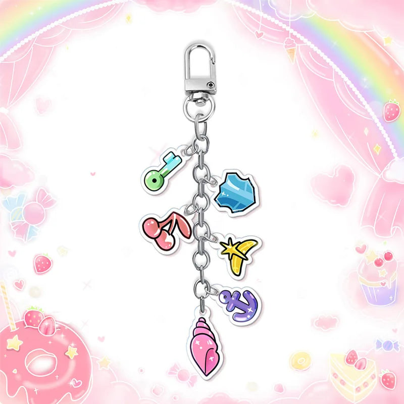 KATSEYE Acrylic Keychain Kpop Girl Group Merch Bag Charm Pendant
